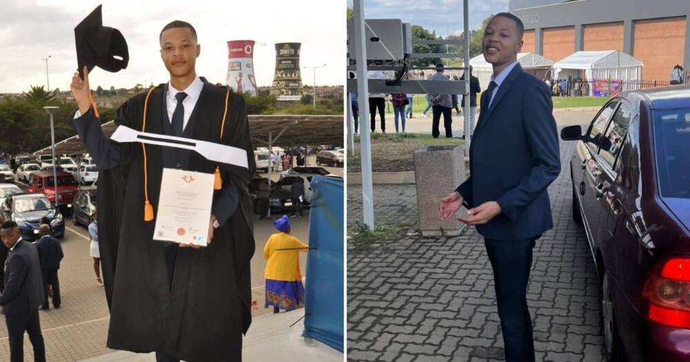 Man, Becomes Engineer, Father, Mzansi, University of Johannesburg.