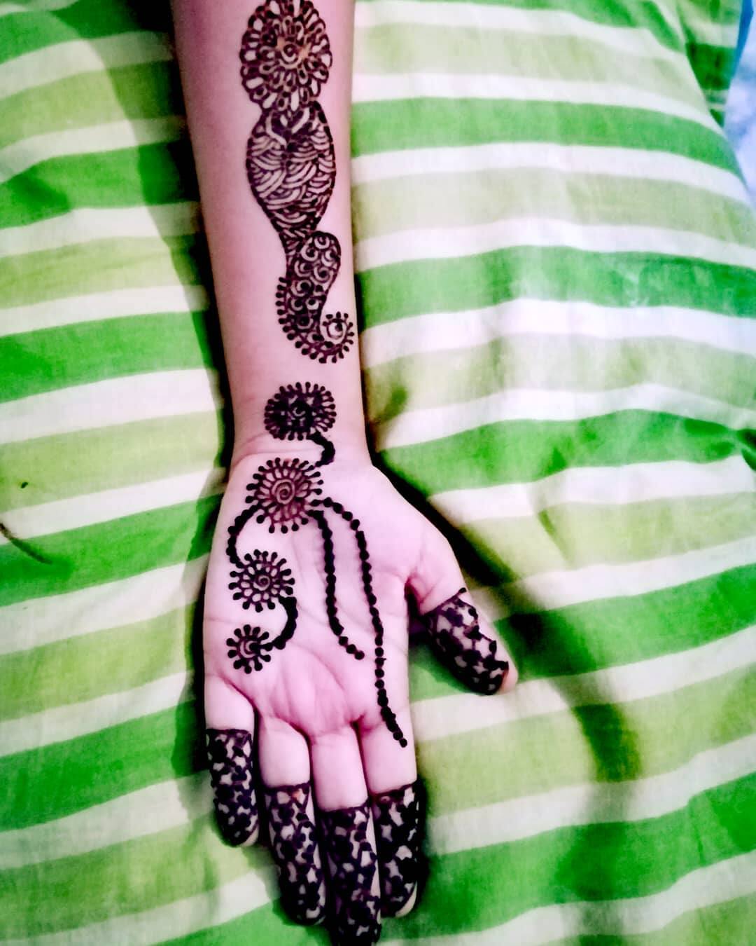 Quick 5-Minute Mehendi Designs for Eid al-Fitr 2020: Easy Arabic Mehndi  Patterns and Tricks to Apply Henna For Eid Festival (Watch Videos) | 🙏🏻  LatestLY