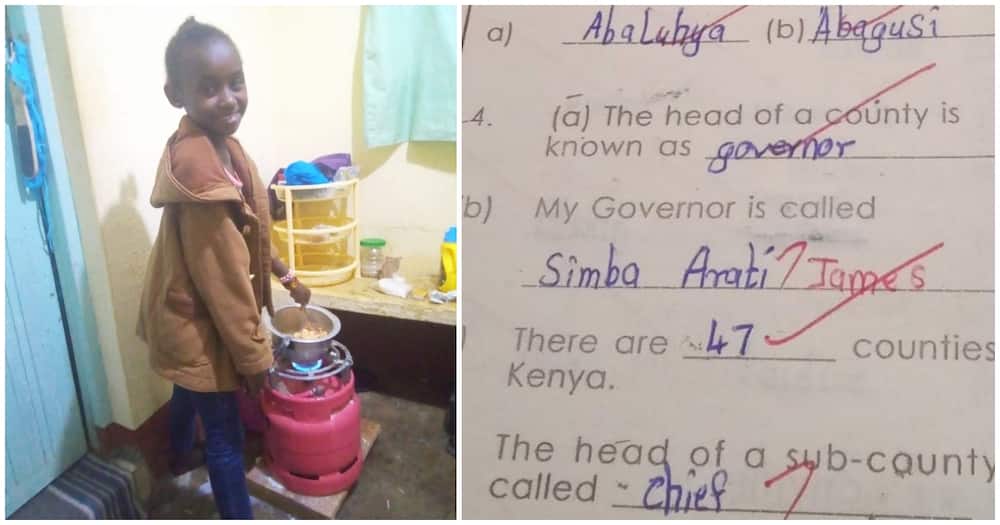 Brigit Moraa is a 12-year-old girl from Kisii.