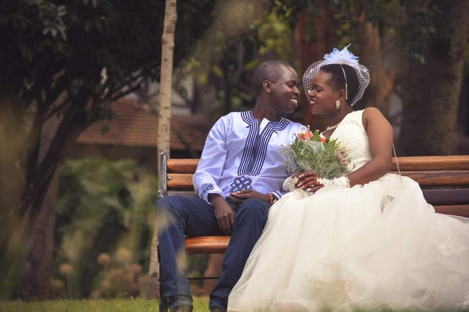 Kenya’s youngest phD holder Purity Ngina ties not in a simple, low key wedding