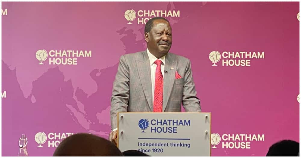 Raila Odinga promises to renegotiate Kenya's debt with China.