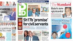 Kenyan Newspapers Review: Raila Odinga Denies Handshake Talks With William Ruto after Meeting during Weekend