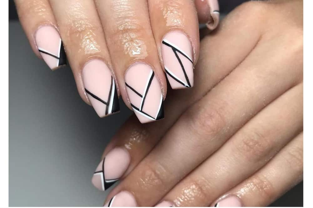 Square acrylic nail designs