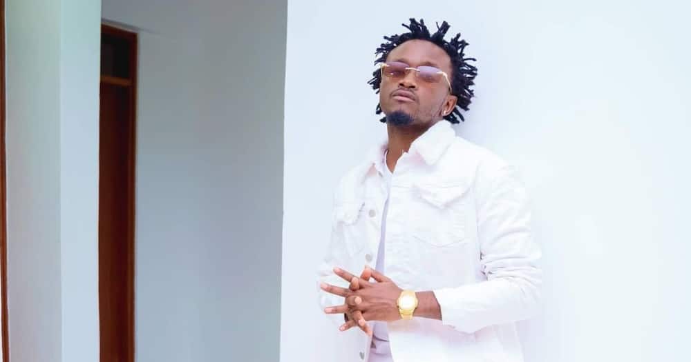 Bahati Spots New Blonde Wig in Music Video.