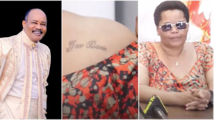 Tanzanian Woman Denies Claims Hubby Left for Getting Pastor's Name Tattooed on Back