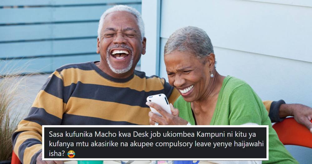 A phrase has gone viral in Kenya.
