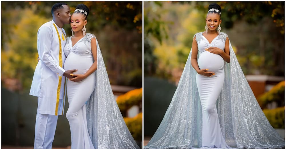 Nicholas Kioko, Girlfriend Ashley Wambui, pregnancy photoshoot.