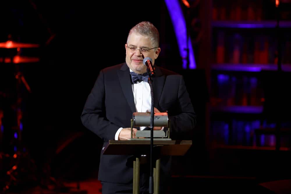 Patton Oswalt speaks onstage during The Art of Elysium's 25th Anniversary HEAVEN Gala