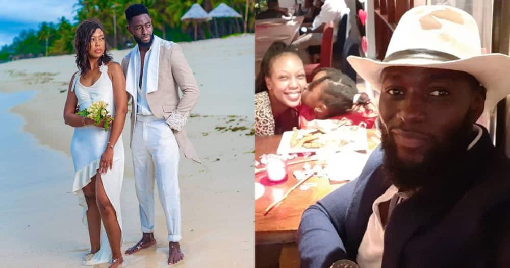 Maria actor Trevor treats wife, daughter to romantic dinner to celebrate love