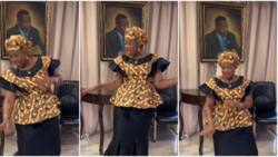 Sierra Leone's President's Wife Does the Popular Buga Dance Challenge in Cute Video