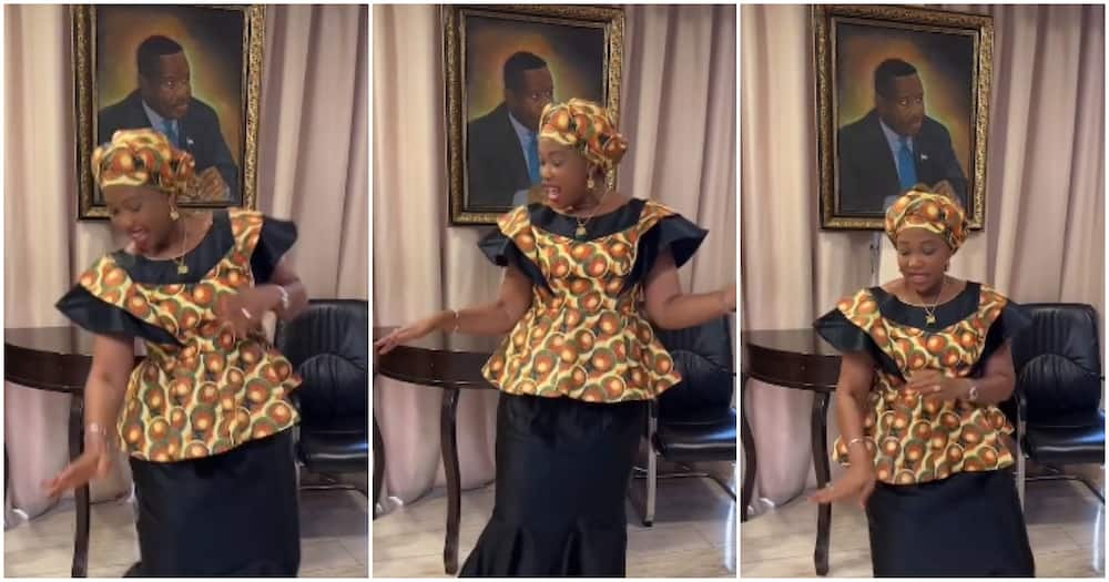 Sierra Leone's President's Wife Does the Popular Buga Dance Challenge in Cute Video