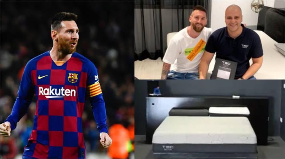 Lionel Messi sleeps on £900 mattress to prevent him from contracting COVID-19. Photo Credit: Getty Images