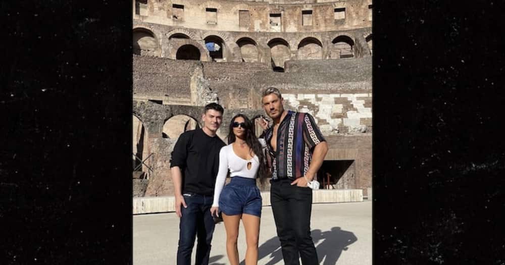 Kim Kardashian is in Rome for a business trip. Photo: Getty Images.