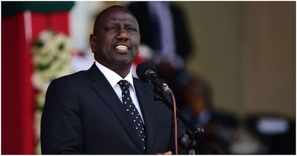 A young man has been charged for insulting the president. Photo: Dr William Ruto.