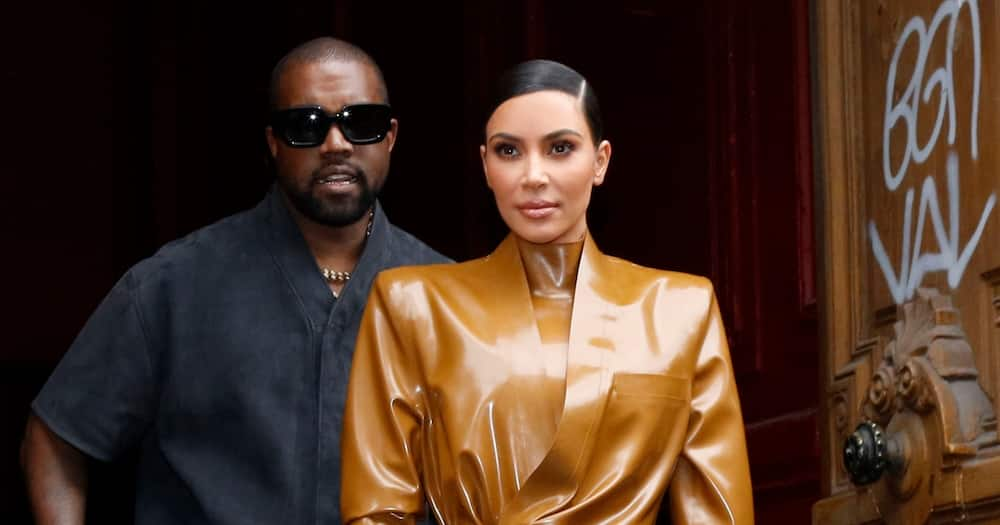 Kanye West and Kim Kardashian. Photo: Getty Images.