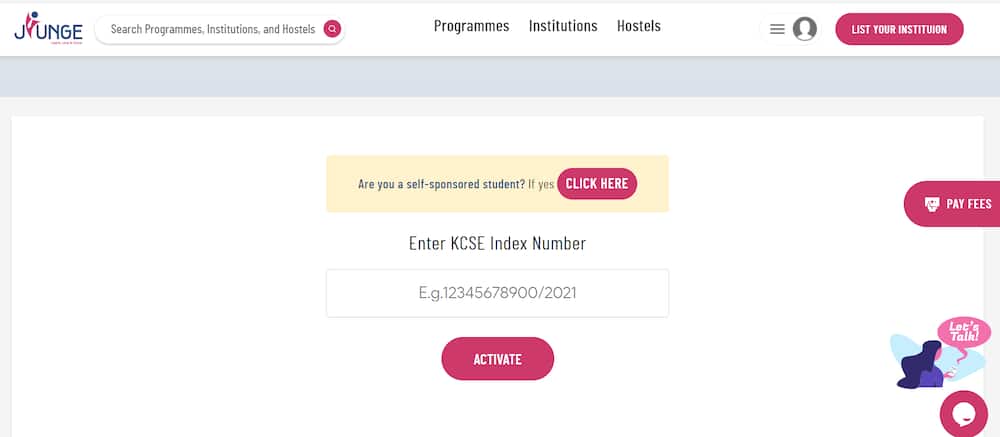 KCNP application portal
