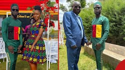 Mulamwah's Traditional Wedding: Touching Photo of Comedian Holding Hands with Dad Surfaces