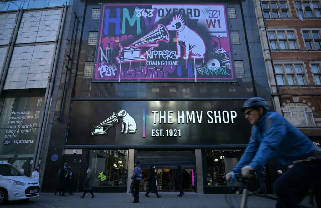 HMV reopening raises revival hopes for London's Oxford Street