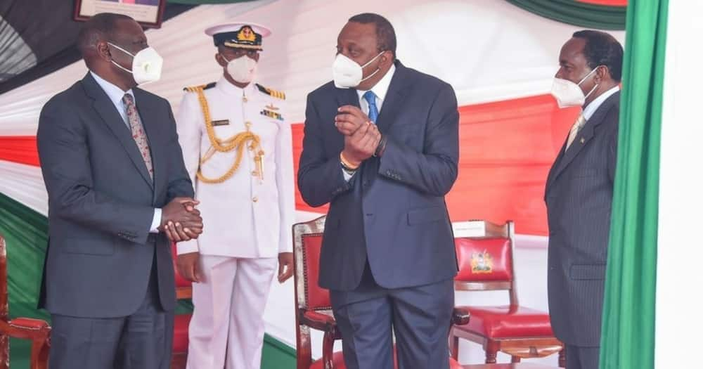 Urafiki umerudi: Picha za Rais Uhuru na Ruto wakati wa hotuba kuhusu hali ya taifa