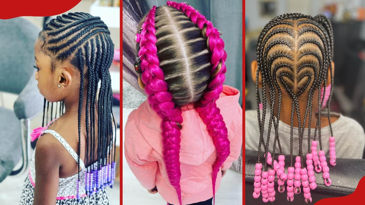 20 cornrow braids for kids that'll look good on your little girl - Tuko ...