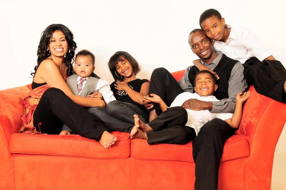 Julie Gichuru has been spending quality times with her hubby and children.