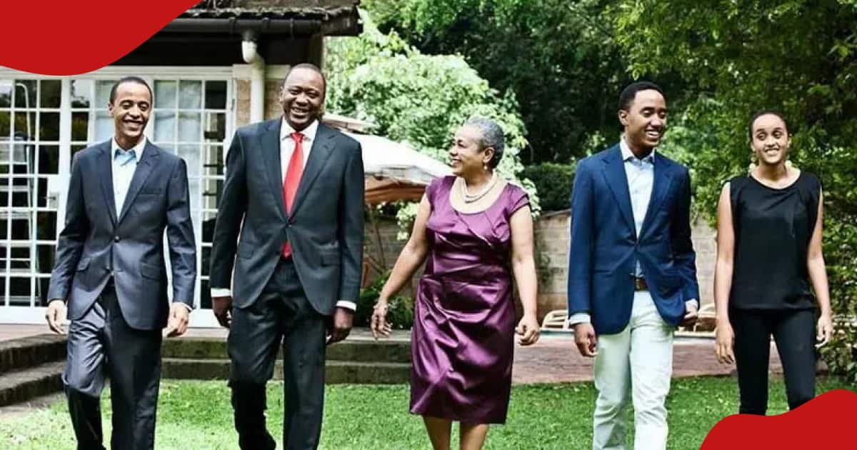 Uhuru Kenyatta: Rare Photo Of Ex-President With Young Ngina, Jomo ...