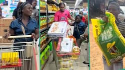 Woman Hawker Selected for Shopping Spree Picks Items Worth KSh 39k Within 30 Seconds, Stirs Reactions