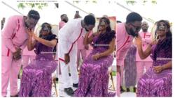 Bride Chooses Wrong Man after MC Lines Up Bearded Men Just Like The Groom, Nearly Kisses Him