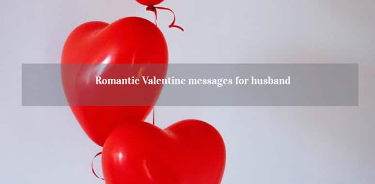 For message sample husband valentine Sample Messages