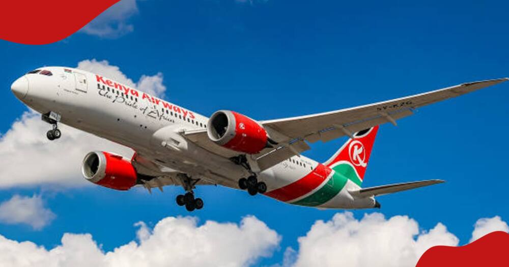 Kenya Airways Boeing 787 Dreamliner.