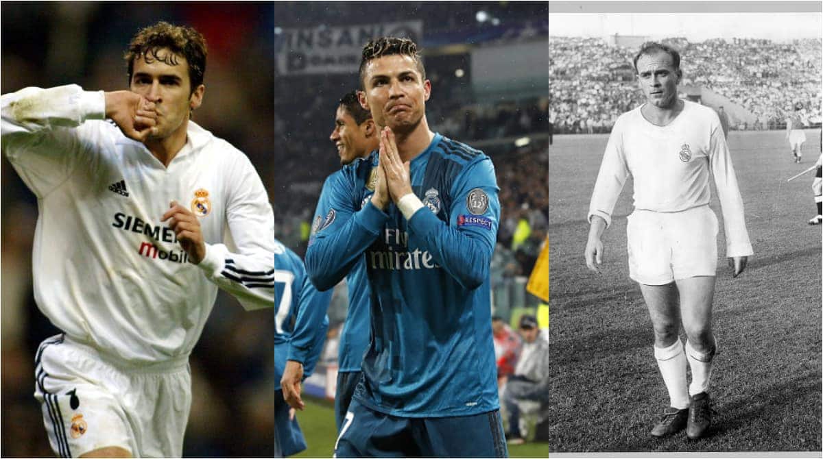 Real Madrid's top 50 players of all time ranked with Cristiano Ronaldo  SECOND and David Beckham just making list