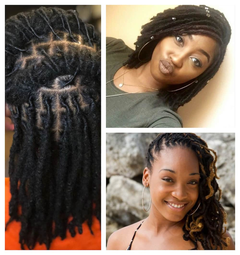 50+ Braided Hairstyles To Try Right Now : Eight-strand cornrow braids