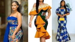 Simple Ankara styles for weddings that are trendy and fashionable