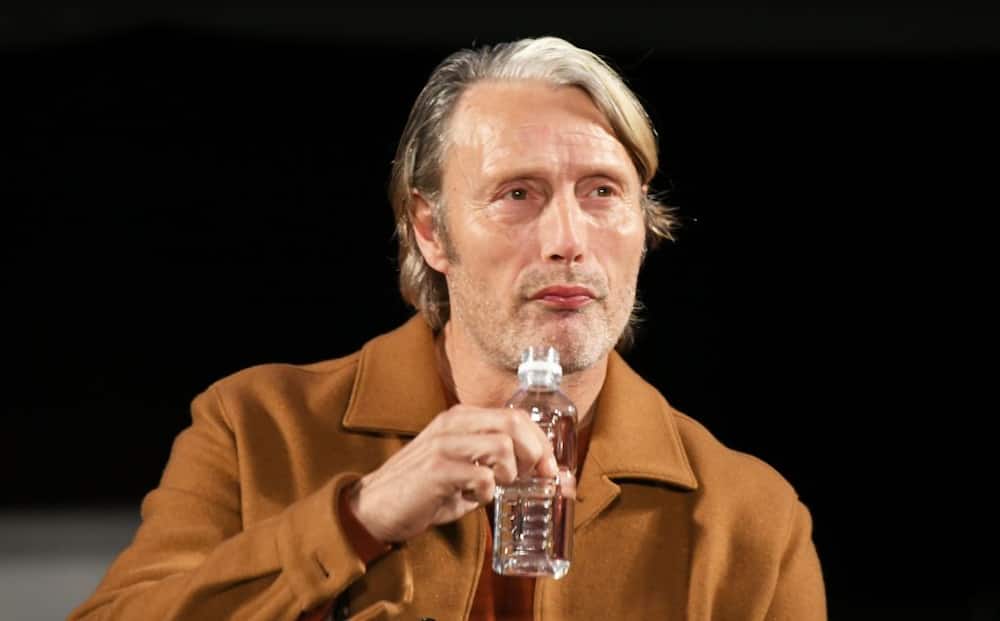 Actor Mads Mikkelsen attends a celebrity talk event during Tokyo Comic Con in Chiba, Japan.