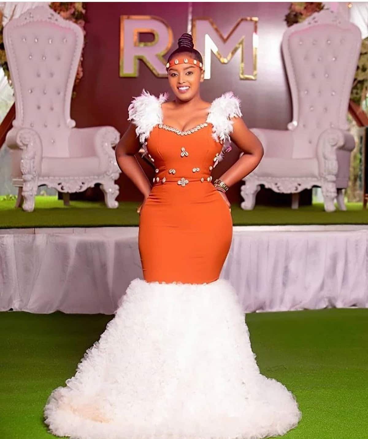 Latest african hot sale wedding dresses