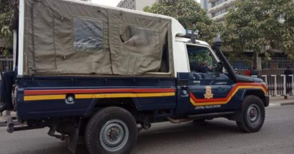 A police vehicle. Photo: Kenya Police.