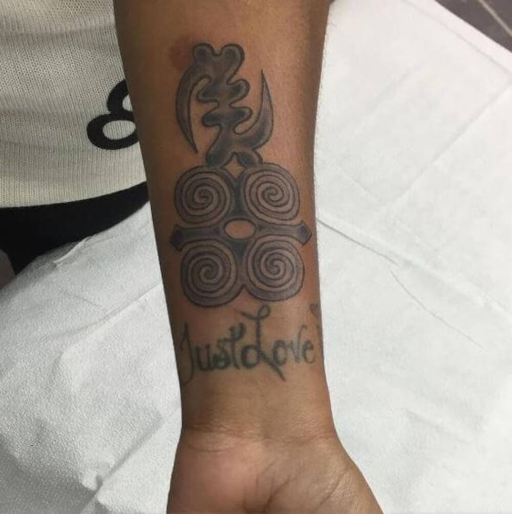 tribal tattoos on ankle