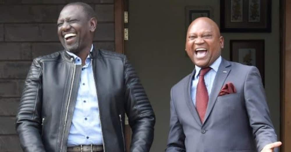 Stephen Kilonzo (right) will vie for Kitui senatorial seat on UDA ticket.