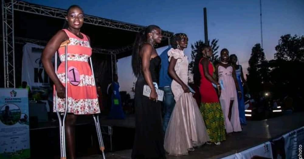 She participated in the beauty pageant. Photo: Lilian Kerubo.