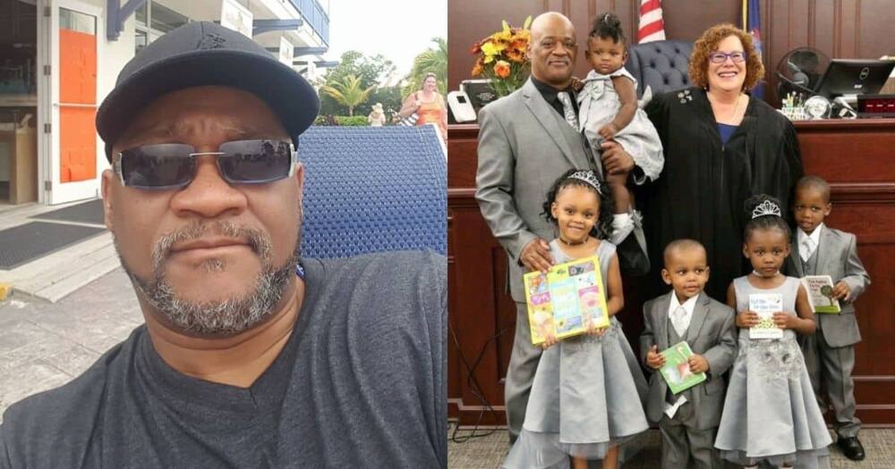 Lamont Thomas, foster care, adopted children, five siblings adopted, system, child care, viral news, hero, New York, good Samaritan, selfless dad.