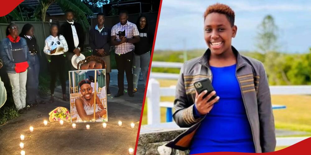 Kenianos en Australia realizan vigilia con velas en memoria de una mujer que murió en un accidente de tráfico: «Encendimos 21 velas»