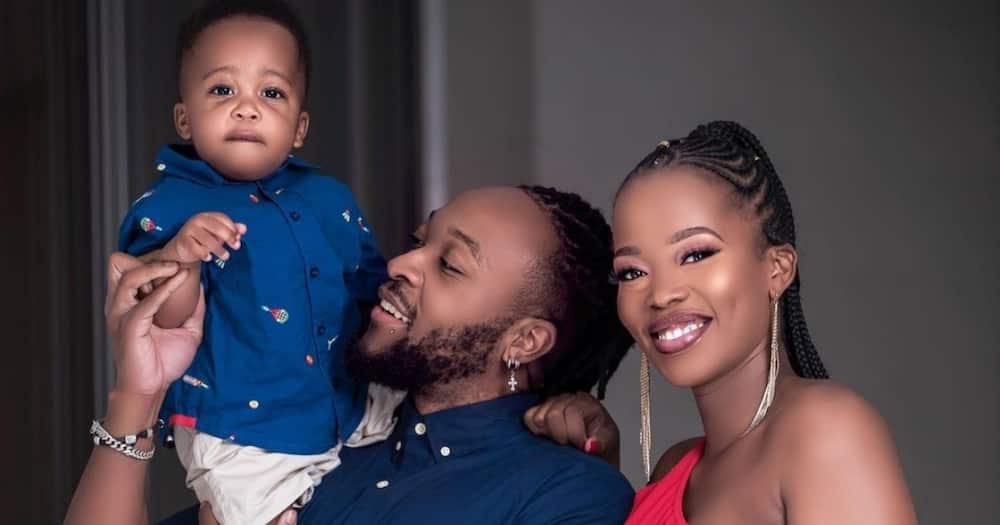 She introduced her son whom she shares with Frankie to the gym. Photo: Corazon Kwamboka. She introduced her son whom she shares with Frankie to the gym. Photo: Corazon Kwamboka.