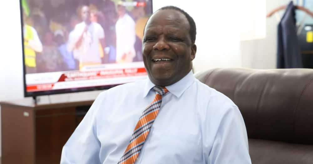 Wycliffe Oparanya said he was in Azimio la Umoja to stay.