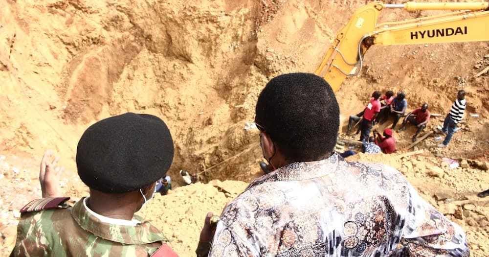 Siaya miner still trapped under rubble 13 days after mine collapsed.