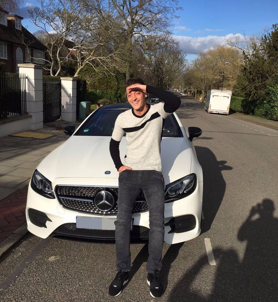 Mesut Ozil's breathtaking fleet of stunning cars worth Â£500k