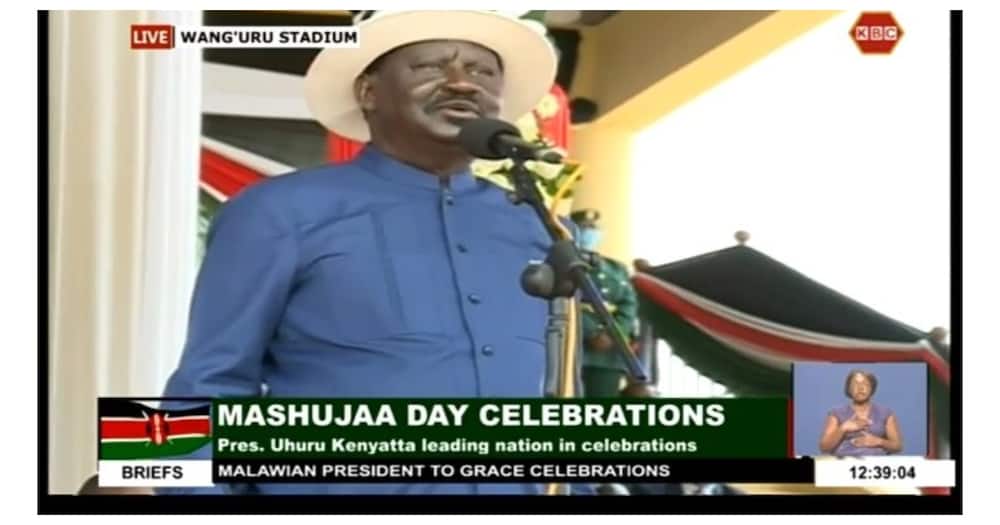 Mashujaa Day: Raila amtaja Rais Mstaafu Mwai Kibaki kuwa Shujaa Wake