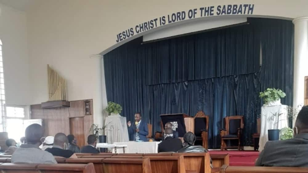 Johannesburg Central SDA Church was robbed.