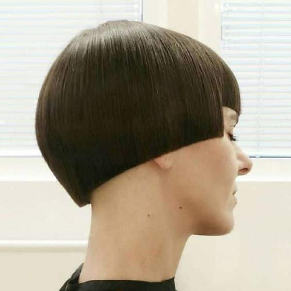 Bowl cut girl