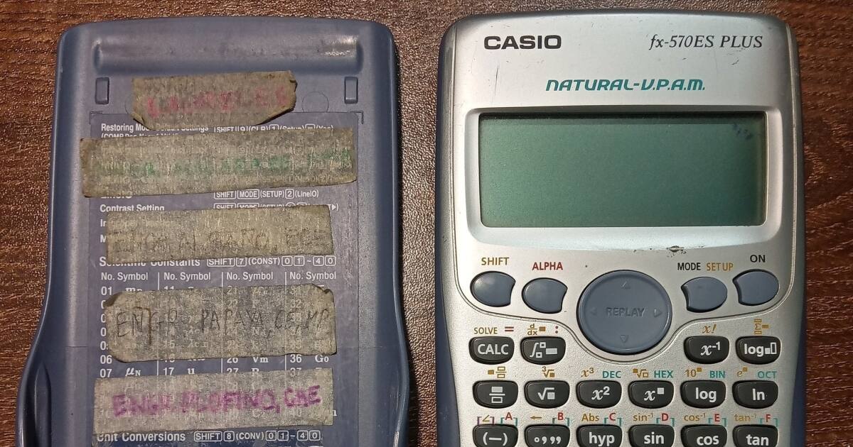 The Undefeated Calculator: 9 Engineers, 1 Architect Excel In Exams ...