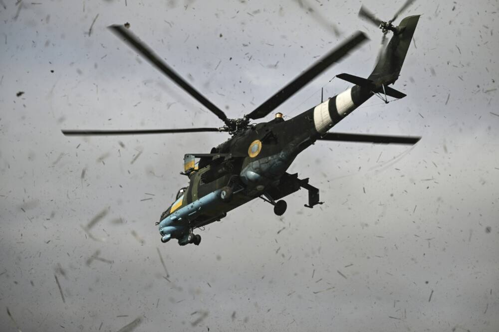 The Mi-24 attack helicopter is smaller than a Mi-8, more manoeuvrable and heavily armoured